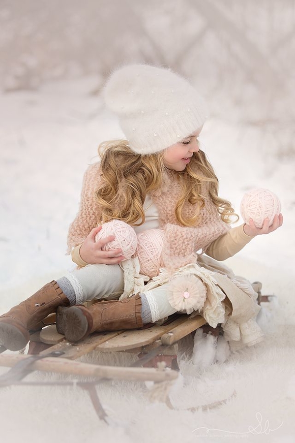 Фото дня: Девочка Снегурка