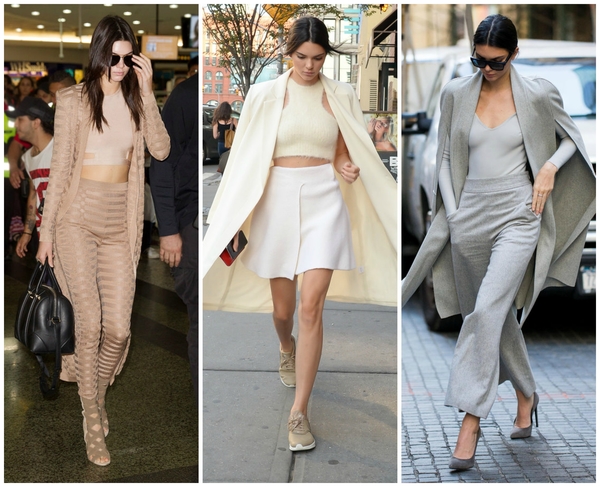 Монохромный образ: Мастер-класс от Кендалл Дженнер