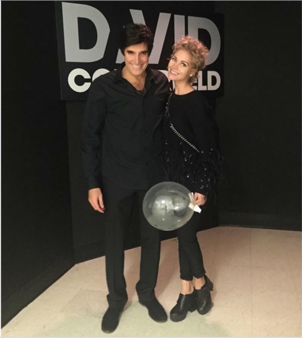 Асмус стала героиней шоу Дэвида Копперфильда