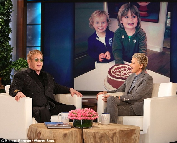 Элтон Джон рассказал о своих детях