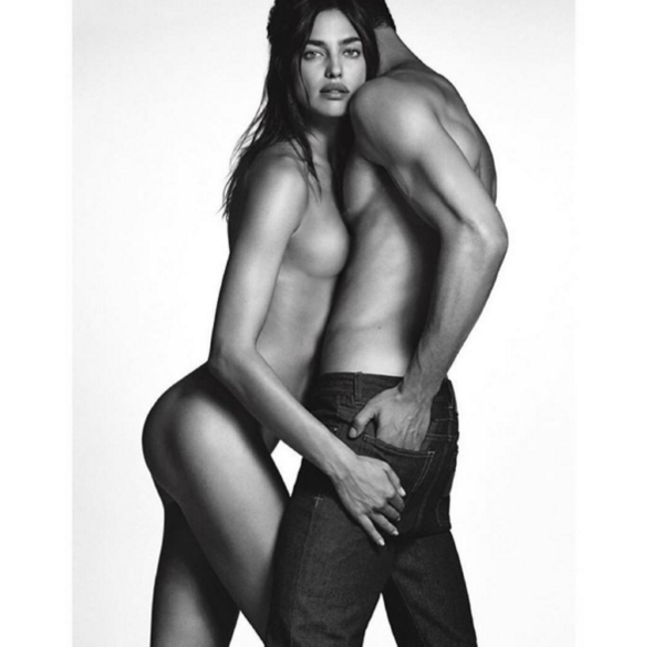 Ирина Шейк обнажилась в рекламной кампании Givenchy