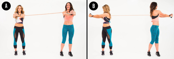 Занятия в паре: 6 лучших упражнений для подружек