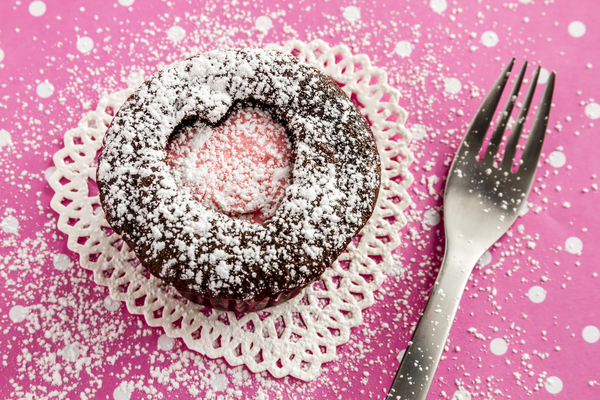 Десерты на День святого Валентина: Капкейки Сердечко