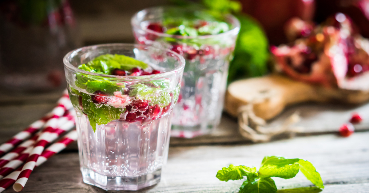 Детокснапиток из граната, имбиря и лайма Женский журнал