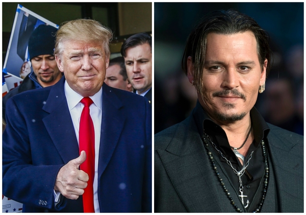 Джонни Депп сыграл в фильме Дональда Трампа