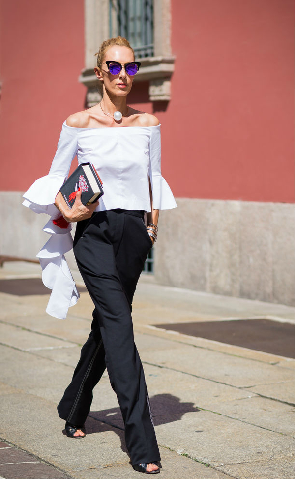 Старая-новая тенденция весеннего сезона: кокетливые рюши