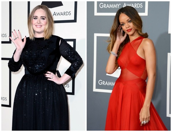 Грэмми 2016: Отсутствие Рианны и провал Адель
