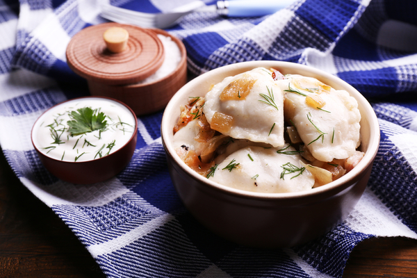 Вареники с капустой: Три вкусные идеи