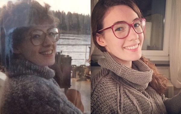 Разные люди в одном теле: сходство мамы и дочки сделало их знаменитыми