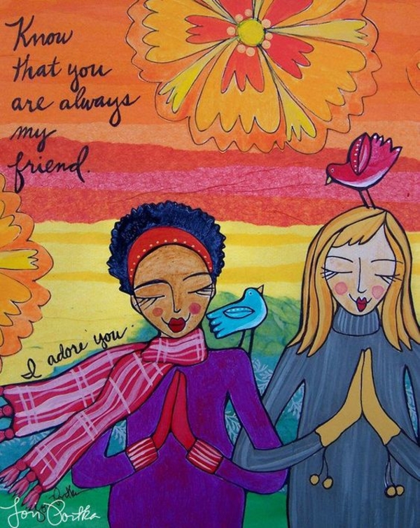 Открытки с днем рождения подруге