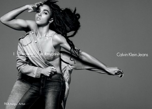FKA twigs стала лицом рекламной кампании Calvin Klein