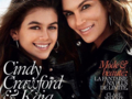 Синди Кроуфорд с дочерью украсили обложку Vogue Paris