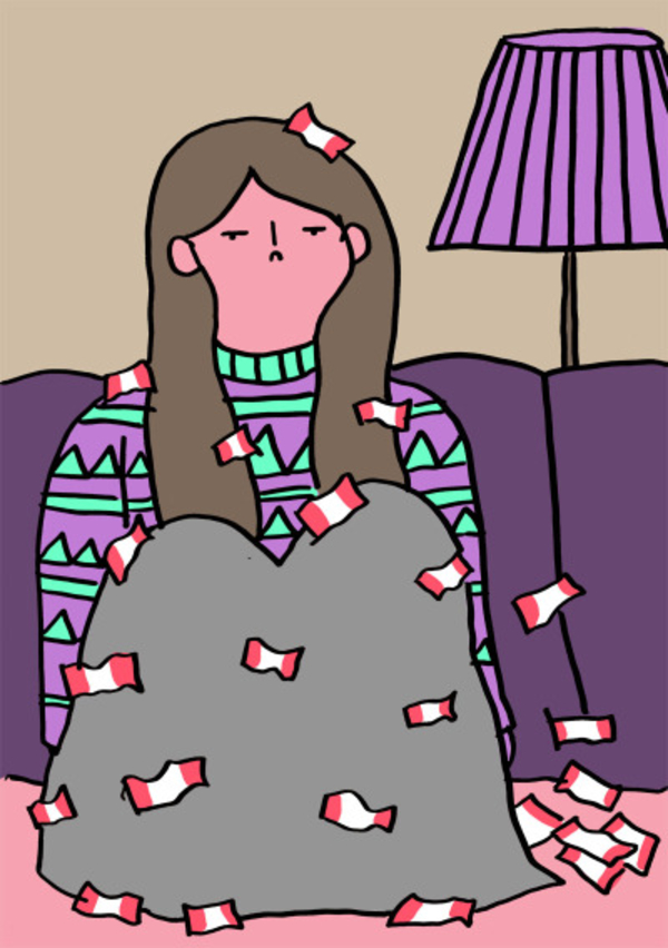 Суровые будни девочек в смешных иллюстрациях от Сесиль Дормеу