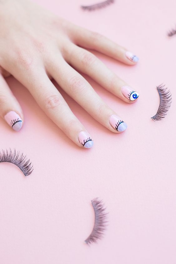 Модный маникюр 2016: "глазастые" ногти