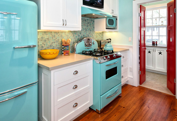 Винтажный дизайн кухни: ТОП-15 идей