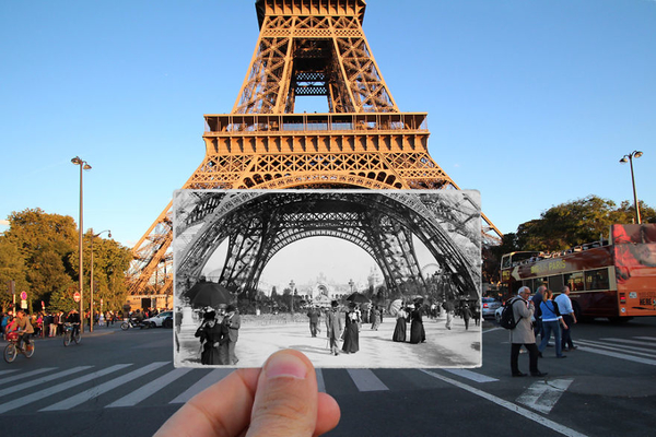 From Paris with love: прошлое и настоящее в одном фотопроекте