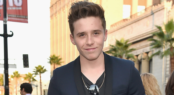 Сын Дэвида Бекхэма похвастался подкаченным телом