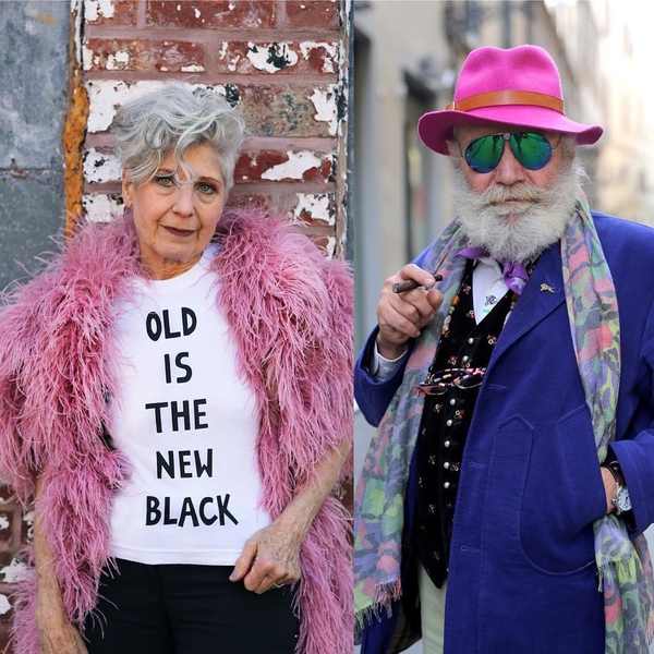 Стильная старость: фото прекрасных и вечно молодых бабушек