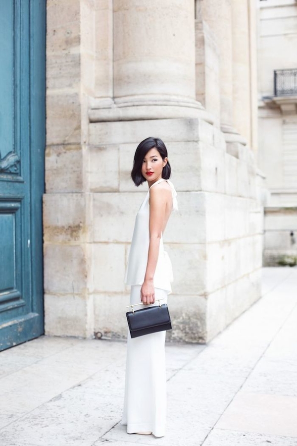 Брюки с широкими штанинами: как и с чем носить?