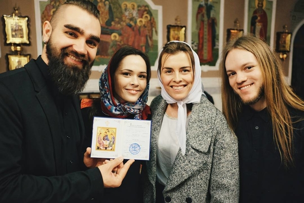 Участники группы THE HARDKISS крестили своего сына