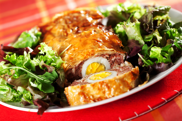 Как приготовить мясной рулет на Пасху