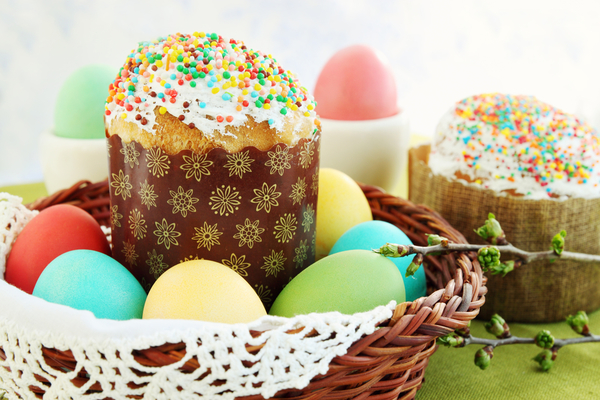 Сколько стоит пасхальная корзина в 2017 году