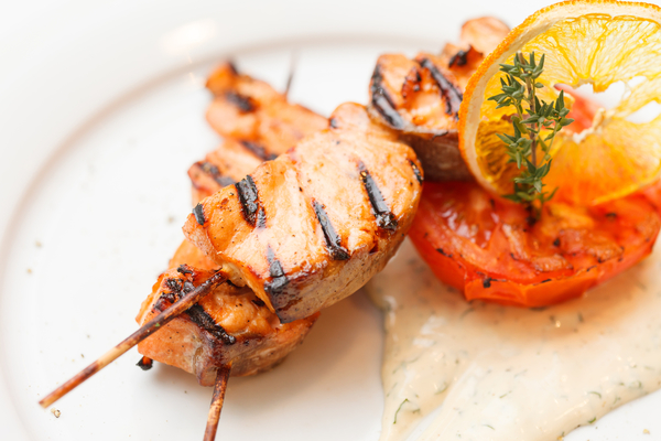 Как приготовить вкусный рыбный шашлык