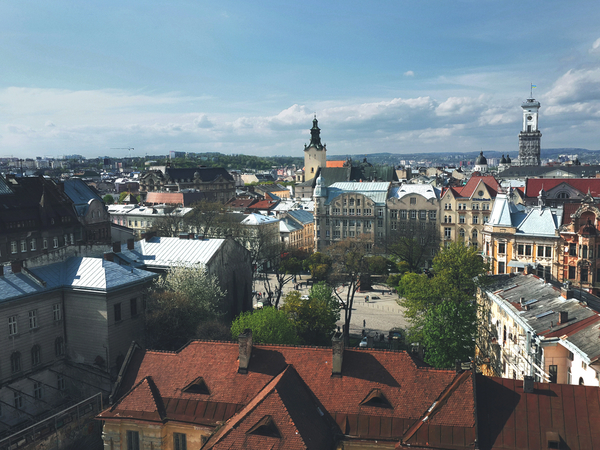 Львов с высоты птичьего полета: лучшие обзорные площадки города