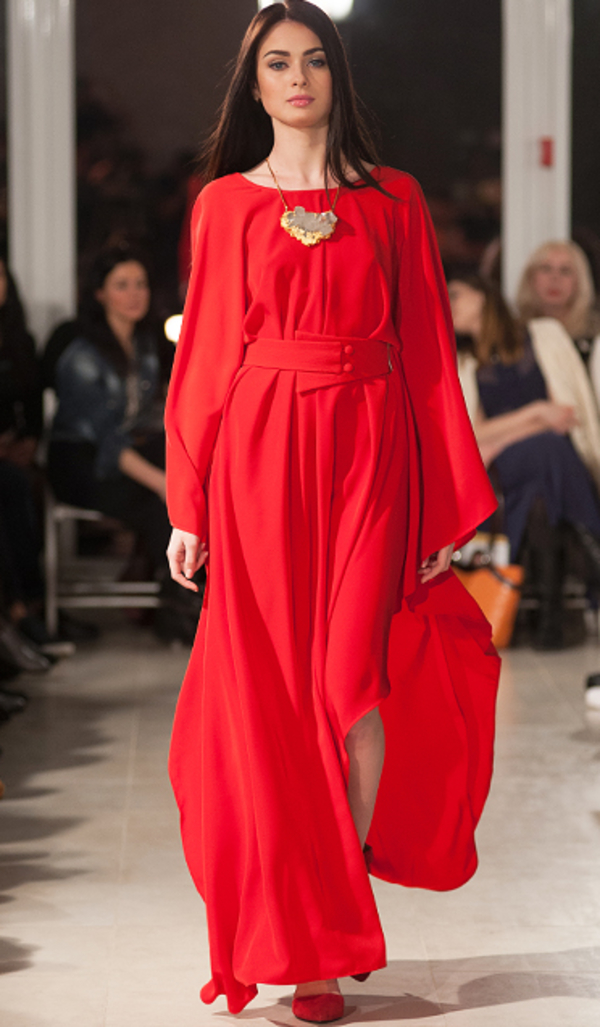 Показ украинского дизайнера транслировали в эфире зарубежного канала