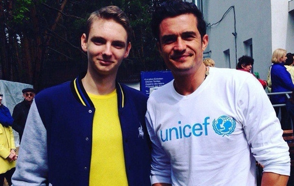 Орландо Блум приехал на Донбасс