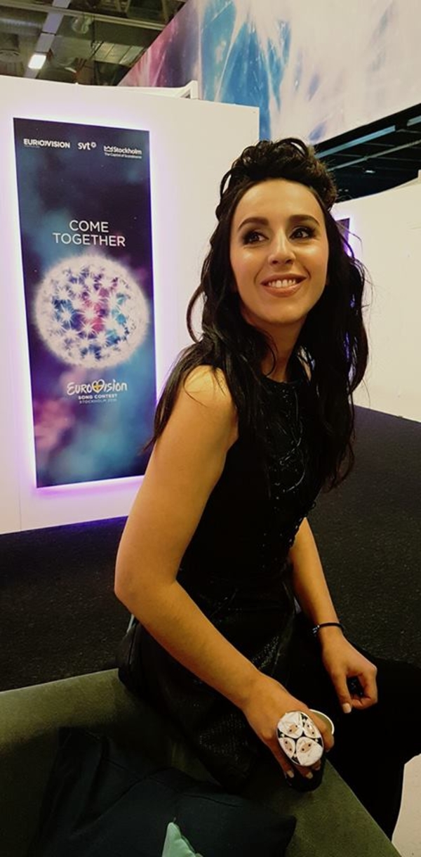 Евровидение 2016: Джамала поделилась первыми фото с репетиции в Стокгольме