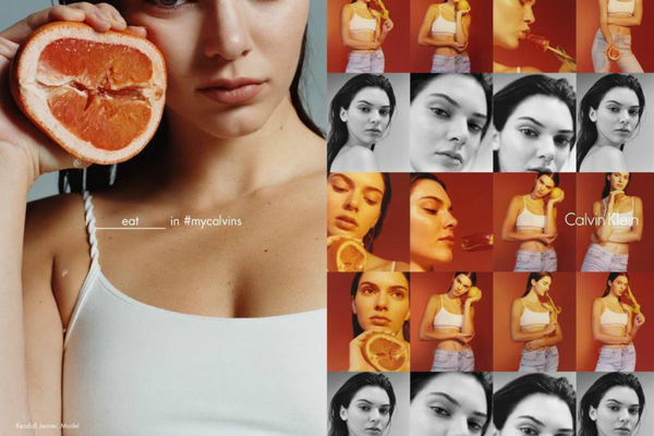 Кендалл Дженнер и Эбби Ли снялись в провокационном кампейне Calvin Klein
