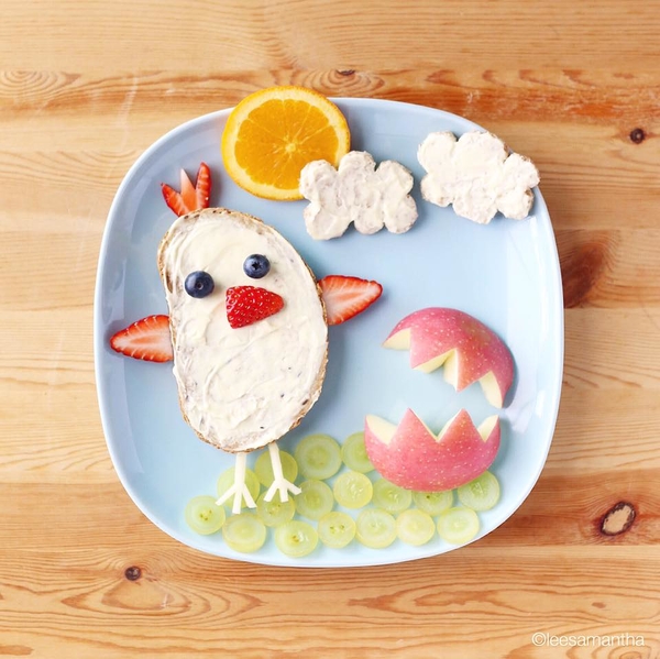 Еда как искусство: 15 идей нетривиальной подачи детских блюд