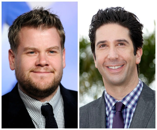 Дэвид Швиммер и Джеймс Корден посоревновались в рэп-баттле