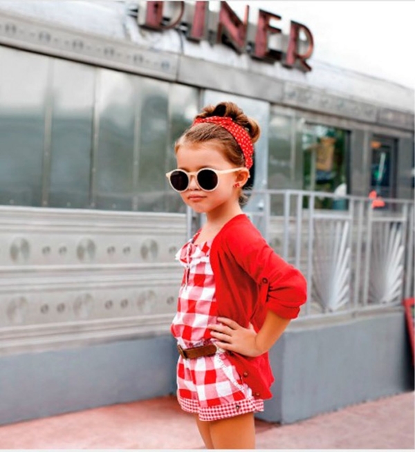 Стильные образы для детей на лето 2016