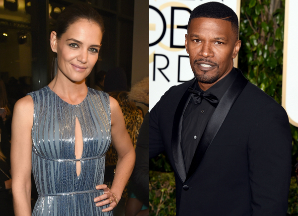 Слухи о романе Кэти Холмс и Джейми Фокса подтвердились