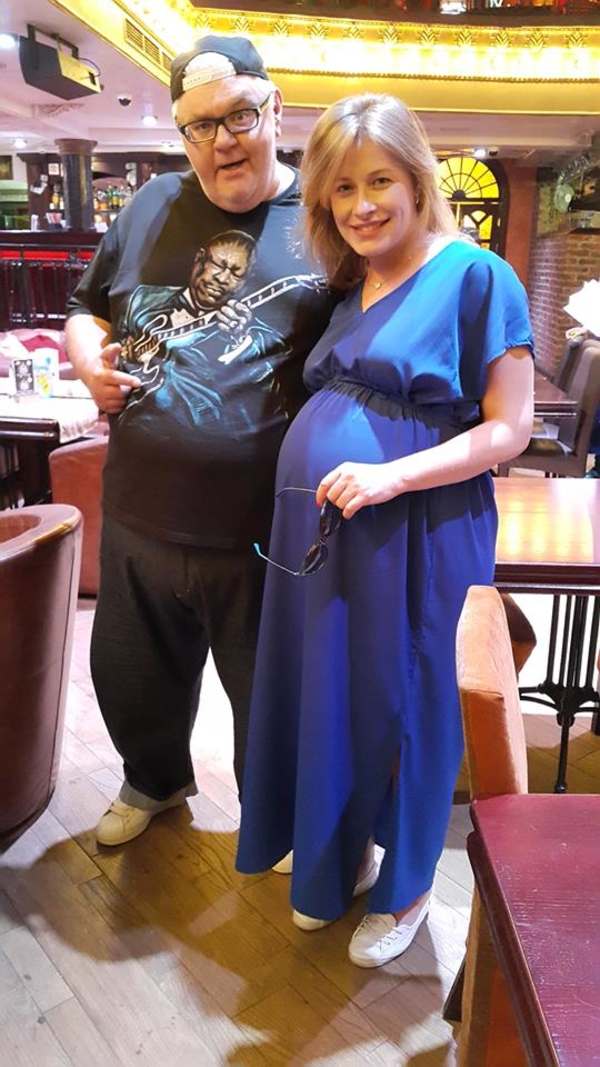 Сивохо показал, как выглядит Кравец на последнем сроке беременности