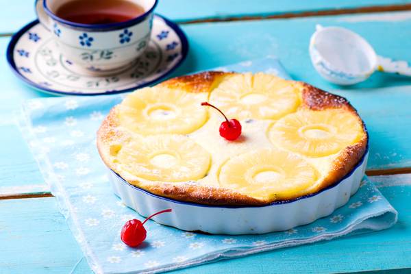 Творожная запеканка с ананасами: три вкусные идеи