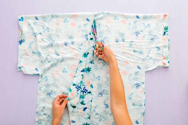 Разумная экономия: как сшить летнее кимоно