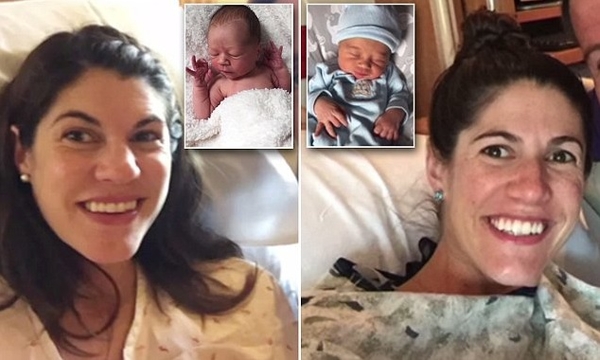 Сестры-близнецы родили первенцев в одно и то же время