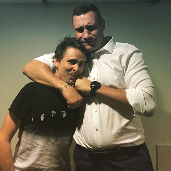 Виталий Кличко "ударил" солиста группы Muse