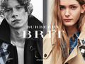 В Сети появились фото кампейна Burberry, который снял Бруклин Бекхэм