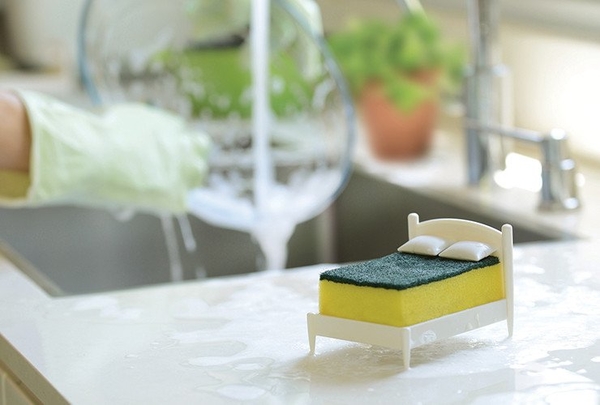 Кровать для губки: дизайнеры изобрели оригинальный держатель