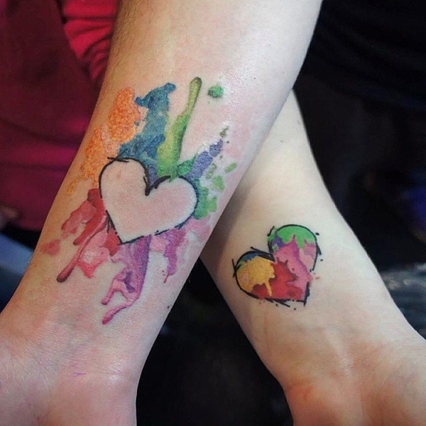 Идеи татуировок символа любви для вдохновения
