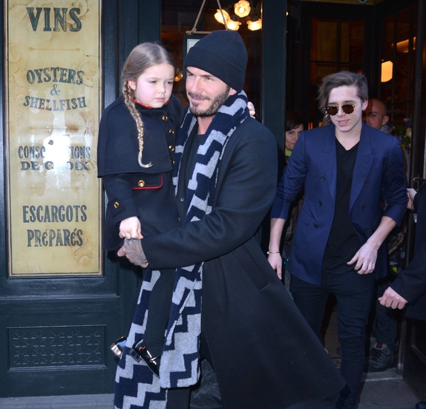 Дэвид Бекхэм поделился трогательным фото с дочерью Харпер