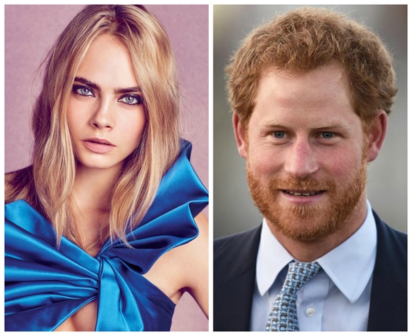 Кара Делевинь ведет "пьяные" переписки с принцем Гарри