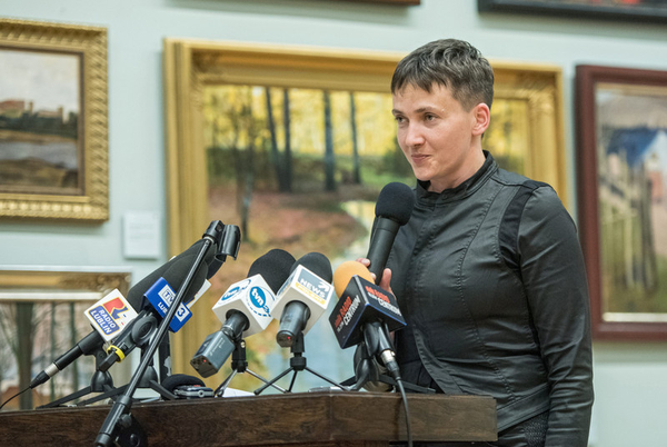 Савченко предложила Оксане Марченко вести переговоры с ДНР и ЛНР