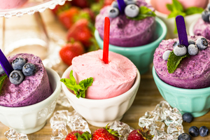 Как сделать мороженое из готового йогурта