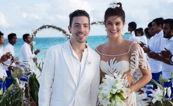Изабели Фонтана отгуляла шикарную свадьбу на Мальдивах
