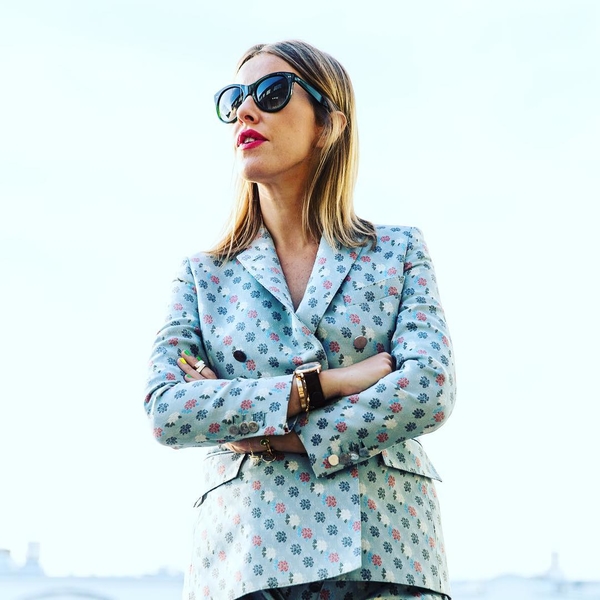 Мода на украинское: Ксения Собчак надела платье-вышиванку